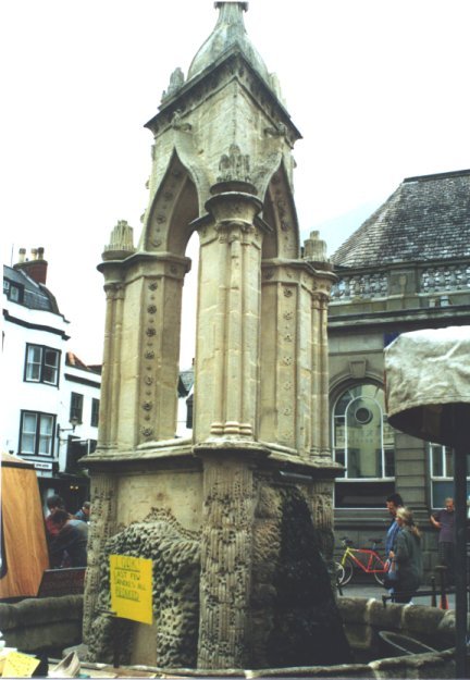 Fountain in Wells, England