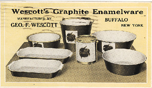 Wescott's Graphite Enamelware