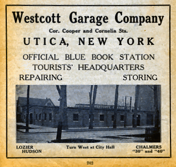 Westcott Garage Company Advertisement