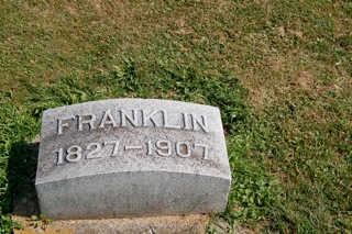 Franklin Wescott headstone