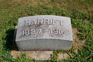 Harriet Wescott headstone